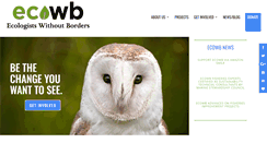 Desktop Screenshot of ecowb.org